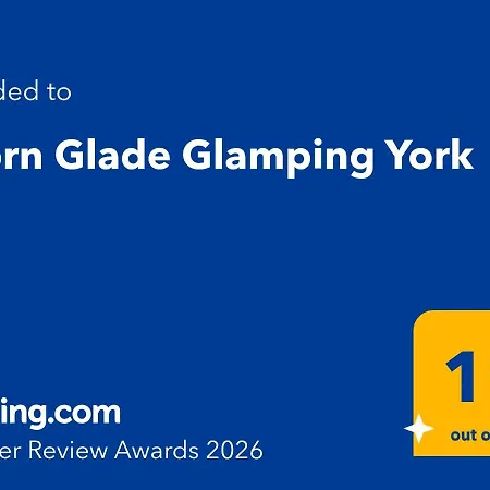 Acorn Glade Glamping Chata *